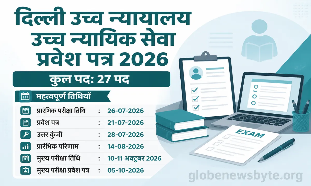 Delhi High Court Judicial Service Admit Card 2026